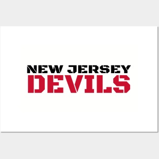 nj devils Posters and Art